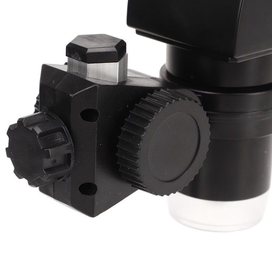 Microscop digital LCD 4.3” HD, 8MP, zoom 1-1000X, 8 LED-uri, baterie reincarcabila si suport PC
