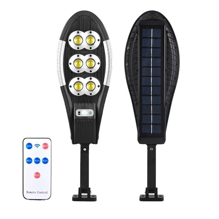 Lampa solară LED Exterior 200 COB cu Senzor de Mișcare, Telecomandă și 3 Moduri – Ultra Luminoasă, Rezistentă la Intemperii, Ideală pentru Curte,  Grădină, Terasă