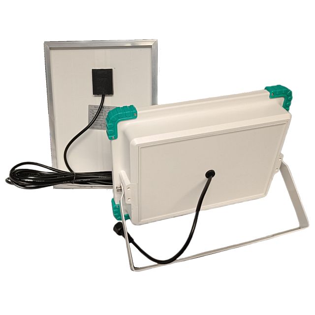 Proiector LED cu panou Solar  100W, 200W sau 300W