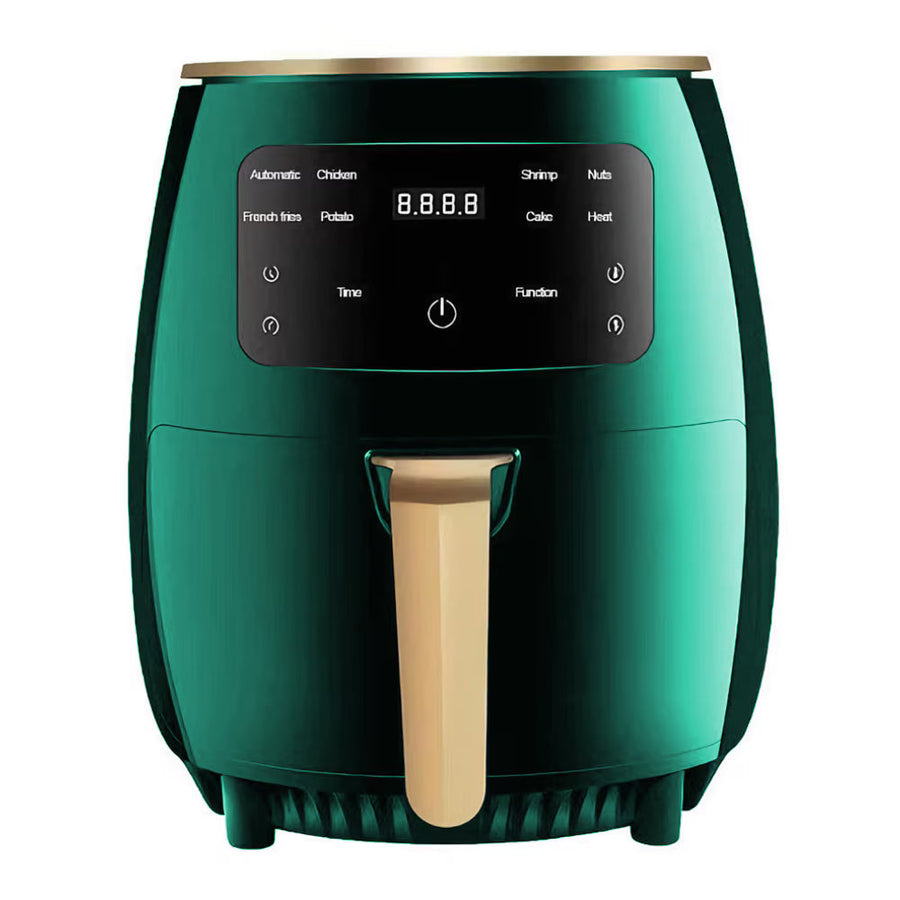 Friteuza cu aer cald, S-18 Air Fryer, 2400W, afisaj digital, LCD Touch control
