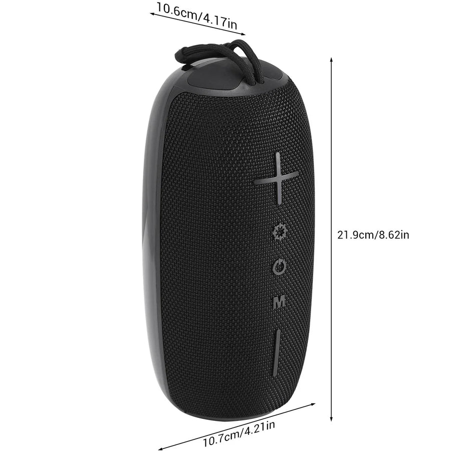 Boxa Portabila Bluetooth, Design Transparent cu Lumini RGB si Sunet Puternic