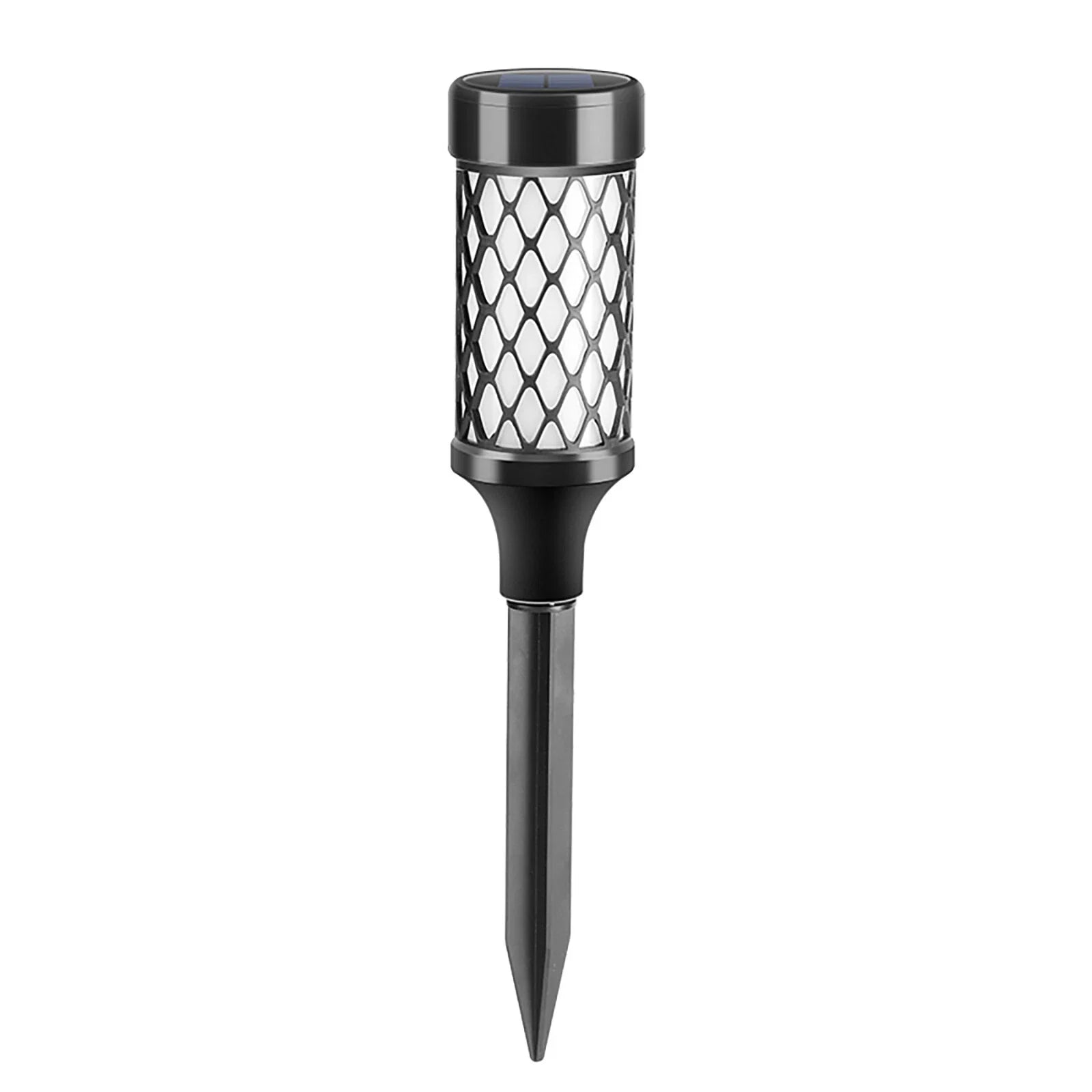 Set 4 Lampi solare LED pentru gradina, 10 LED SMD2835, iluminare automata, 38.5 cm