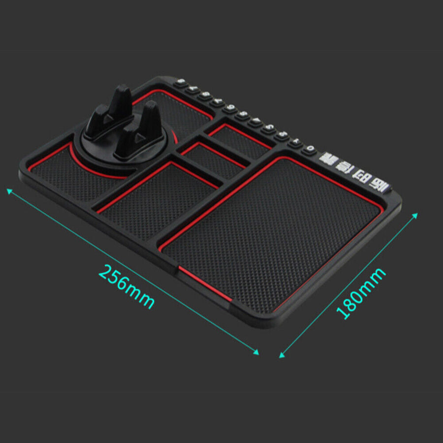Suport cu odorizant pentru telefon sau accesorii, antiderapant, pentru bordul masinii