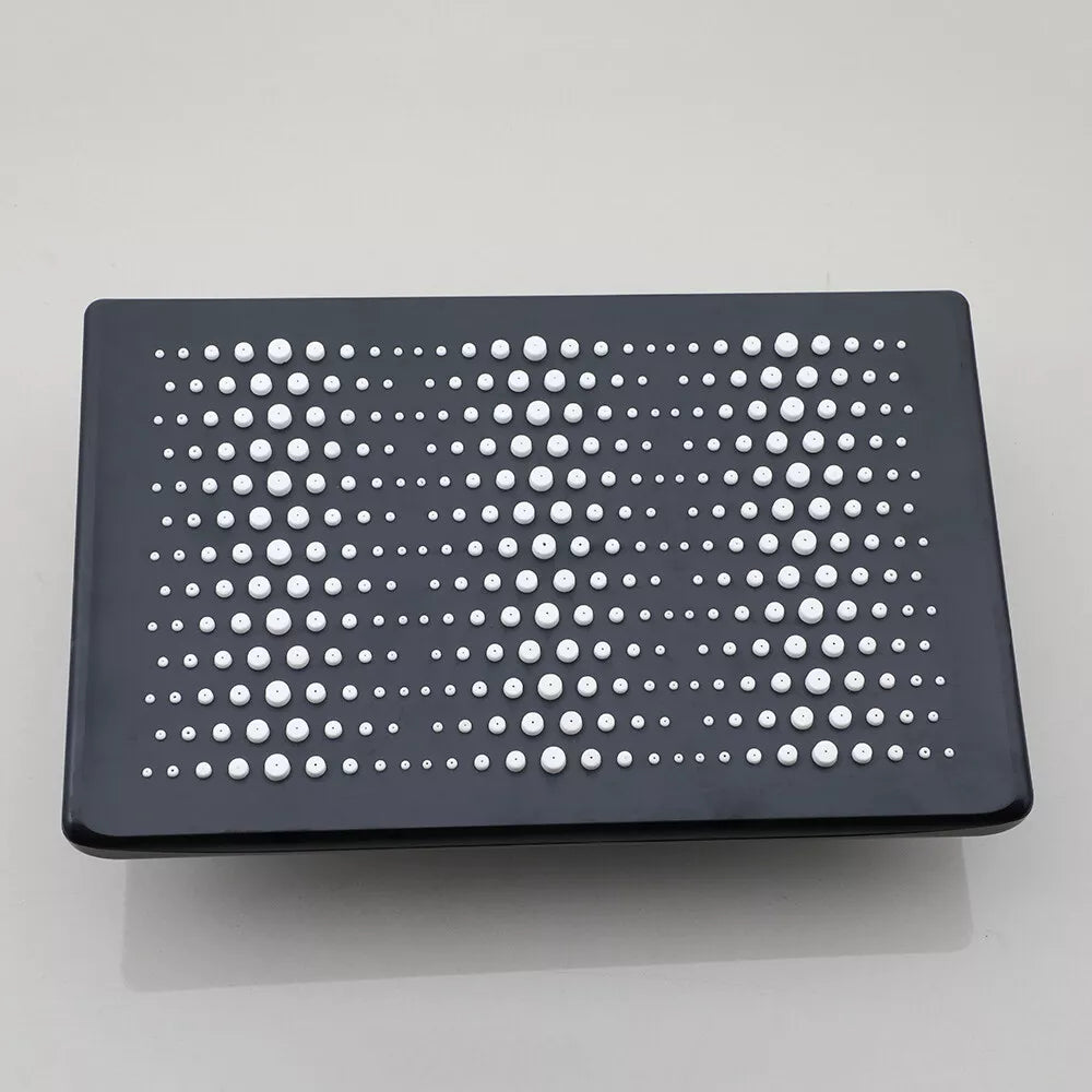 RESIGILAT - Coloana de Dus Smart, Afisaj LED Ceas, Grade, Control Termostatic, 4 Moduri de Pulverizare,Lumini LED, Materiale Premium, Para Dus, Robinet Ascuns, Fara Conectare Electrica