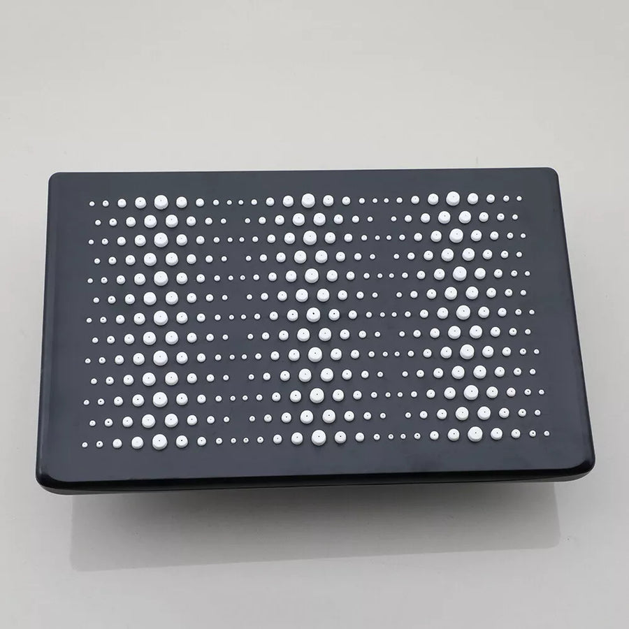 RESIGILAT - Coloana de Dus Smart, Afisaj LED Ceas, Grade, Control Termostatic, 4 Moduri de Pulverizare,Lumini LED, Materiale Premium, Para Dus, Robinet Ascuns, Fara Conectare Electrica