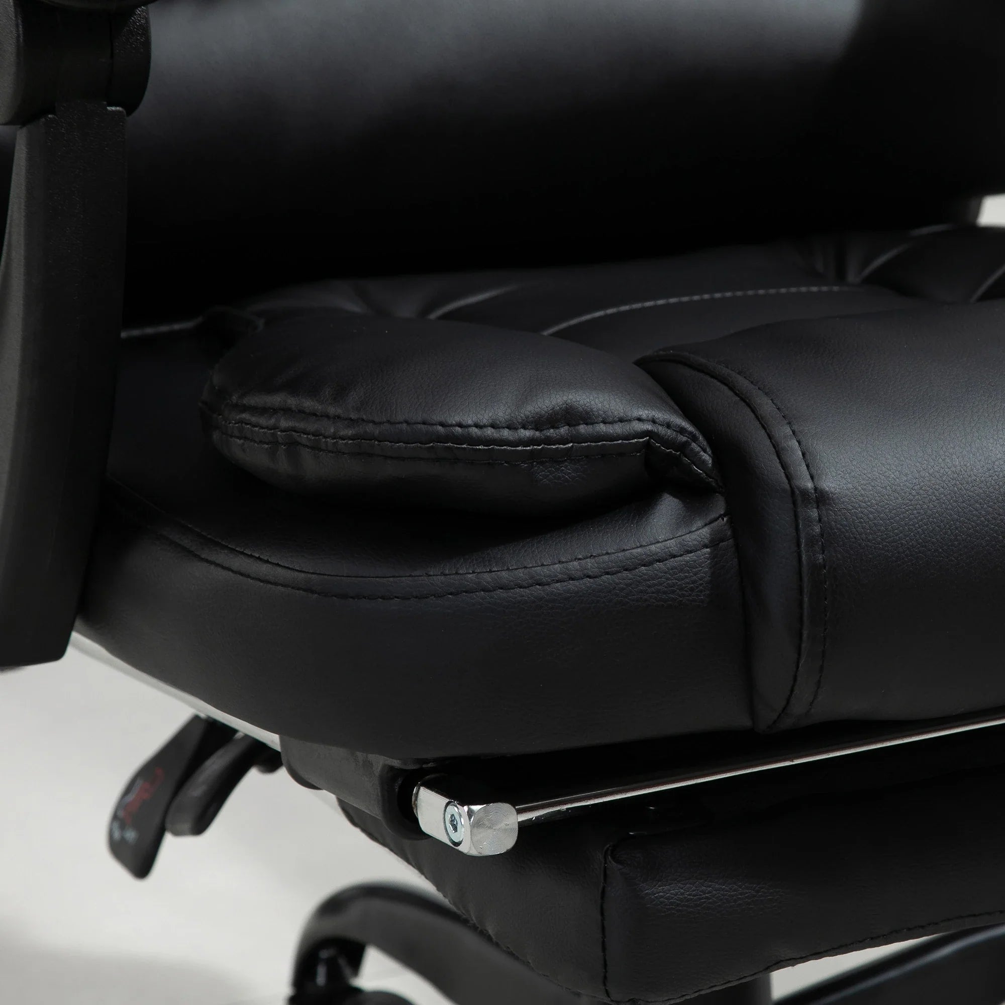 Scaun de Birou Ergonomic Directorial, Piele Ecologică, Recliner și Suport pentru Picioare