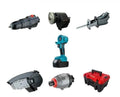 Trusa scule 5 in 1 cu 1 acumulator 21V, bormasina, cheie impact, minidrujba, fierastrau sabie