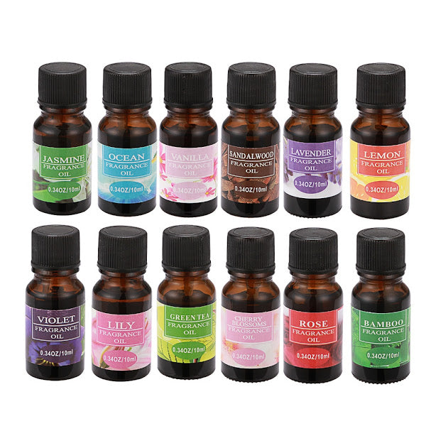 Set 12 uleiuri esentiale, 12 x 10 ml