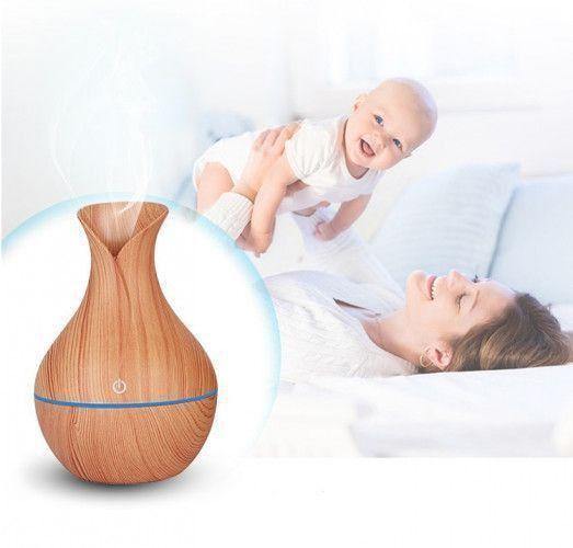 Umidificator, purificator aer, difuzor, aromatizator, ultrasunete 130 ml