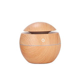 Umidificator de aer cu ultrasunete, Aromaterapie cu LED, 130 ml - Tenq.ro
