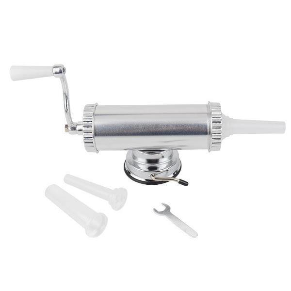 Masina din inox de umplut carnati - capacitate 2.5 kg - Tenq.ro