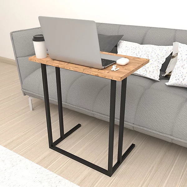 Măsuță multifuncțională din PAL 18 mm, stil scandinav, 44 x 30 cm, inalțime totală 64 cm