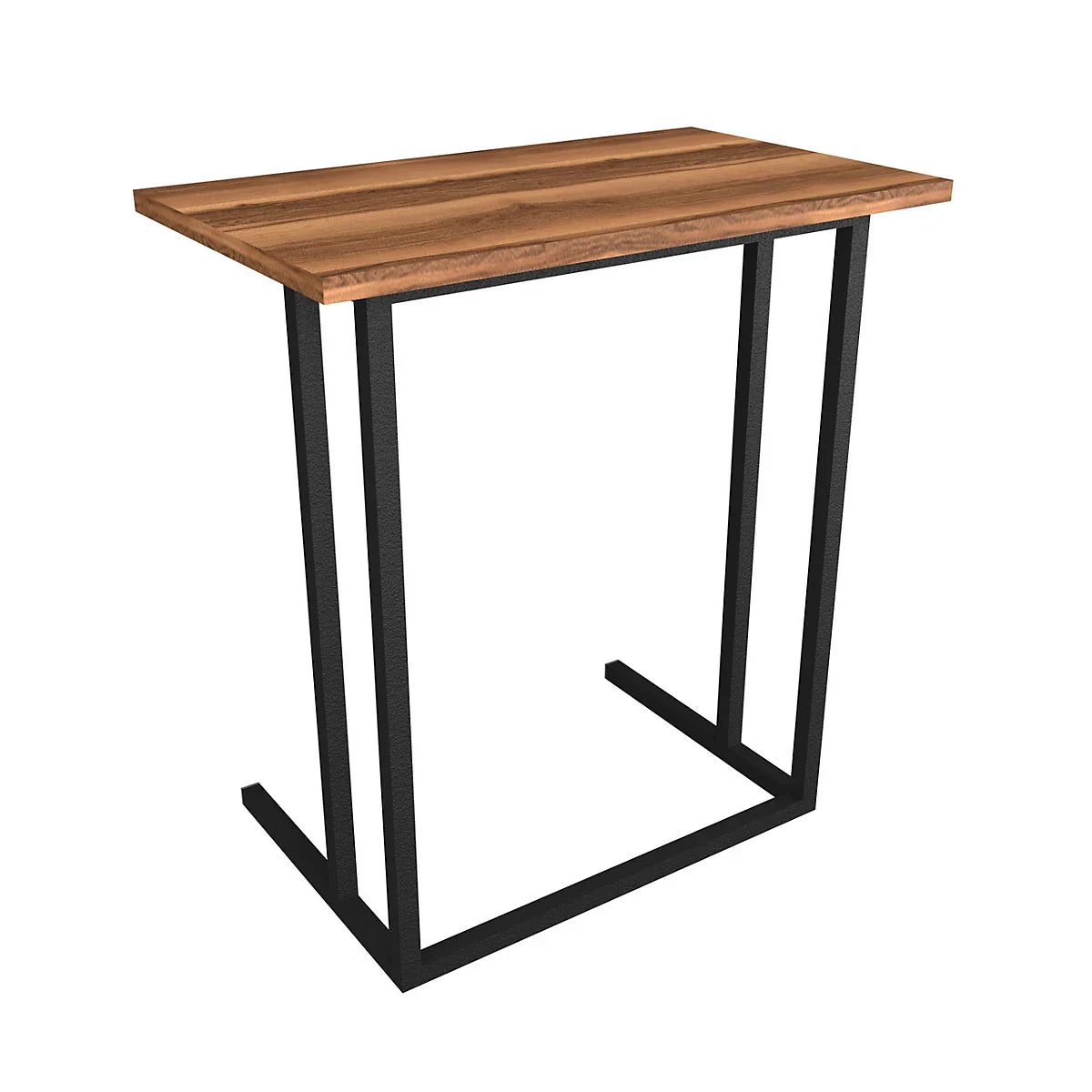 Măsuță multifuncțională din PAL 18 mm, stil scandinav, 44 x 30 cm, inalțime totală 64 cm