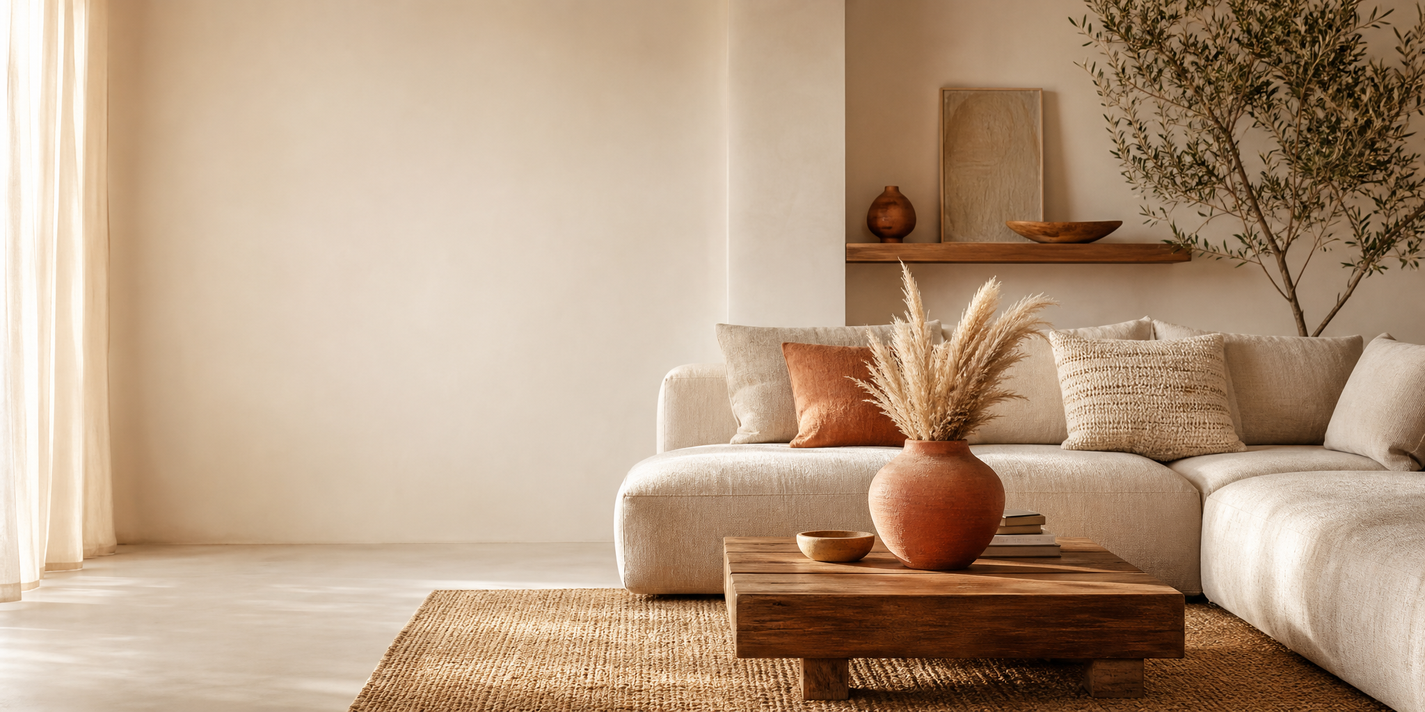 Living modern in tonuri calde — Vivendo